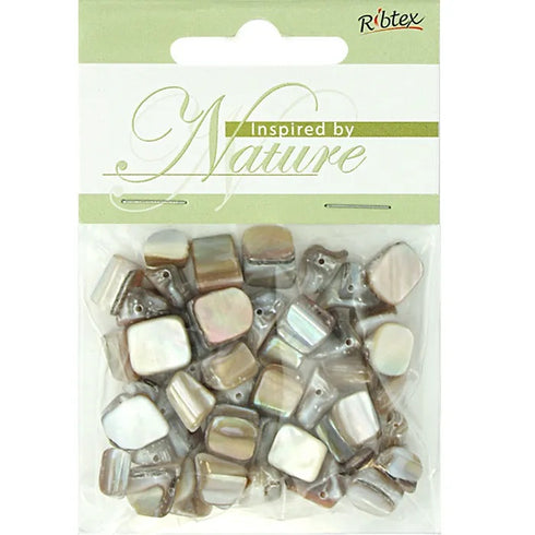 Cube Shell Beads (available in 3 colours)